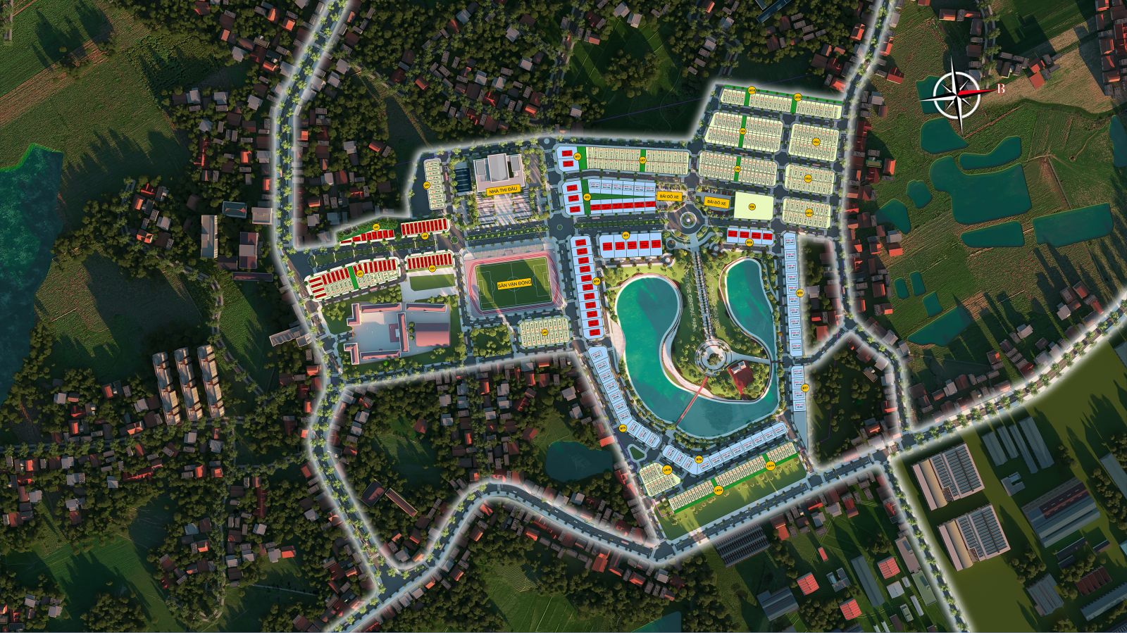 mặt bằng dự án Cẩm Khê Central Park