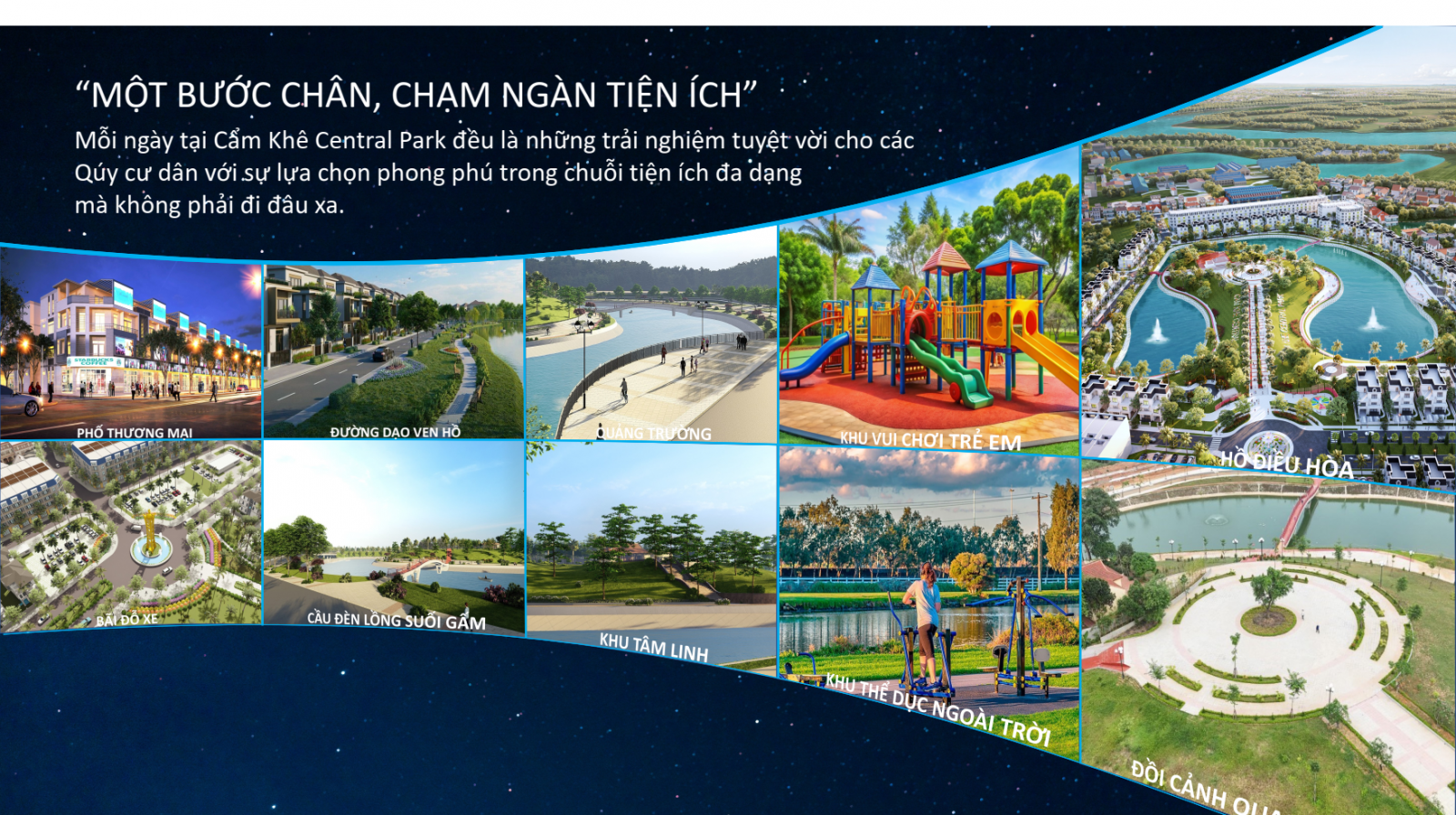 tiện ích cẩm khe central park